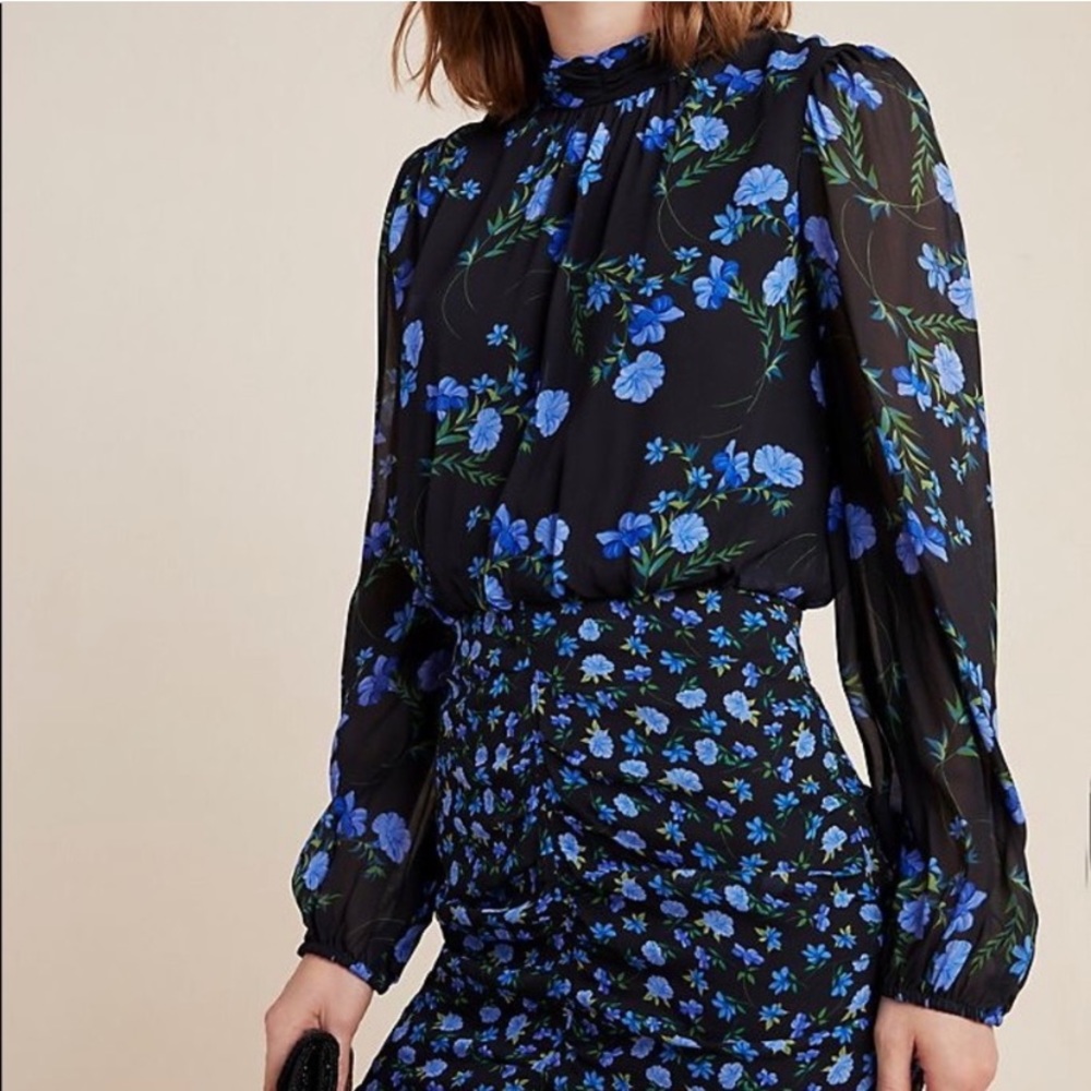 💙 Shoshanna mini dress